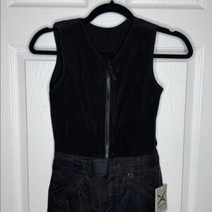 Arctix Kids Attached Stretch Fleece Vest w/Adjustable Shoulder Straps Bib Sz XS